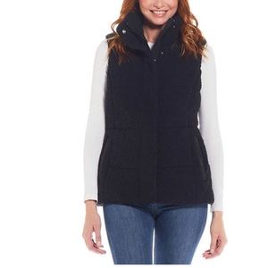 Weatherproof Women's Sherpa Fleece Vest black size S NWT